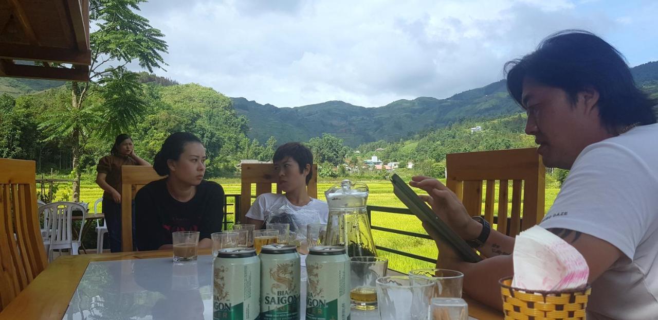 Bac Ha Threeland Homestay Dış mekan fotoğraf