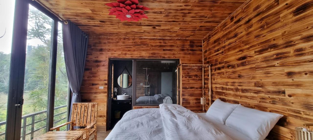 Bac Ha Threeland Homestay Dış mekan fotoğraf