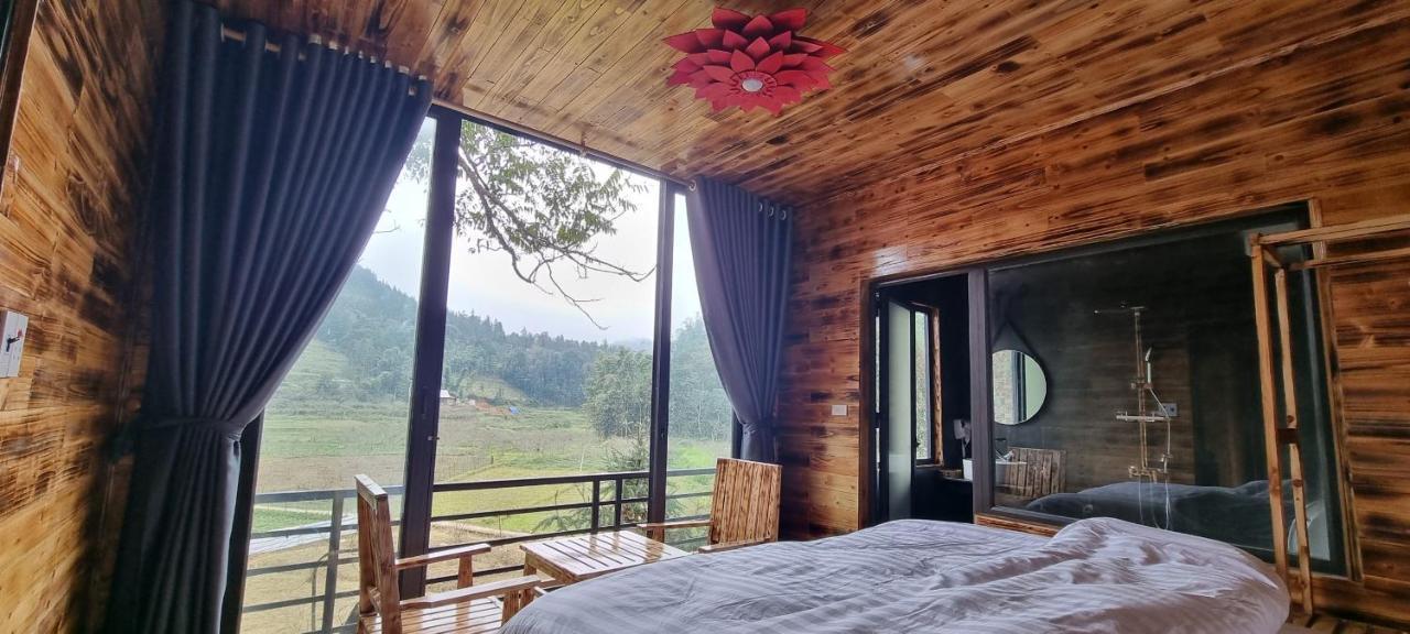 Bac Ha Threeland Homestay Dış mekan fotoğraf
