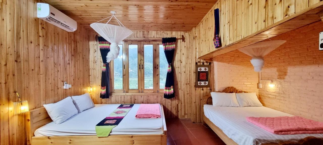 Bac Ha Threeland Homestay Dış mekan fotoğraf