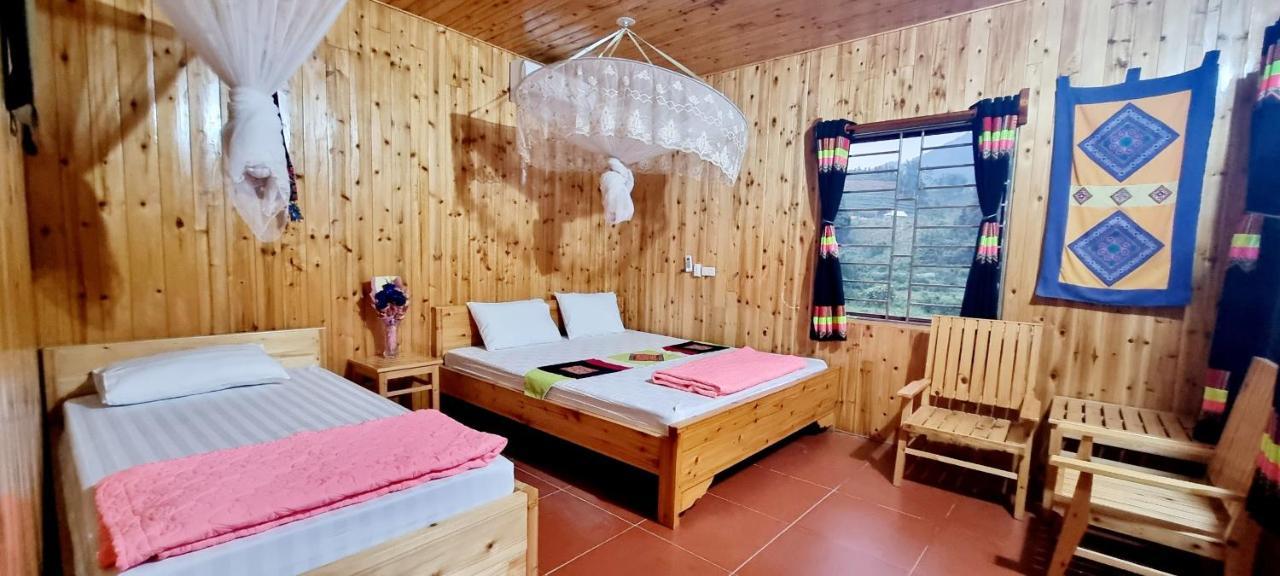 Bac Ha Threeland Homestay Dış mekan fotoğraf