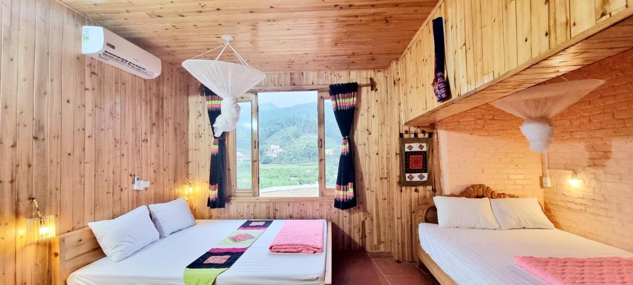 Bac Ha Threeland Homestay Dış mekan fotoğraf