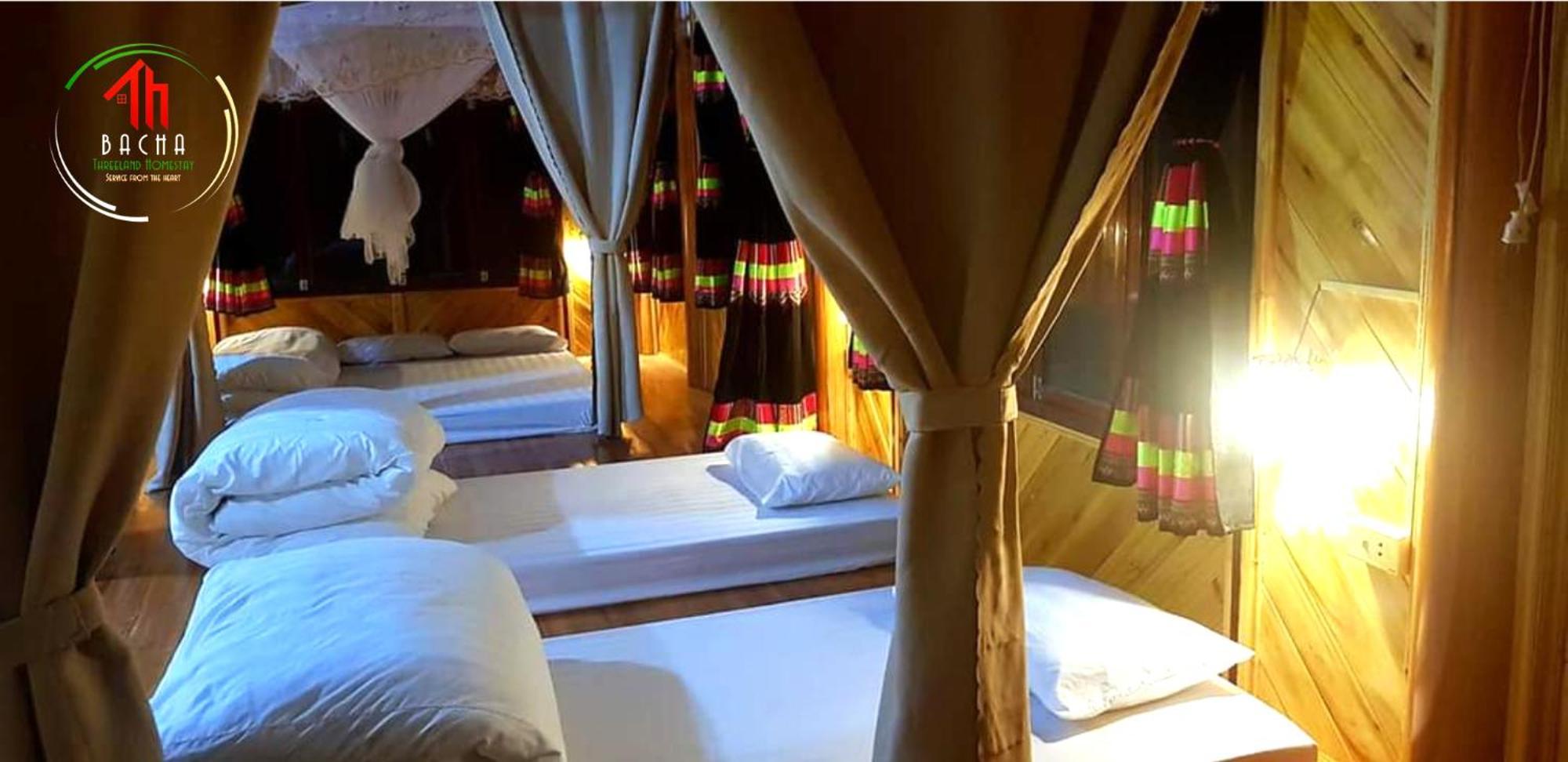 Bac Ha Threeland Homestay Dış mekan fotoğraf
