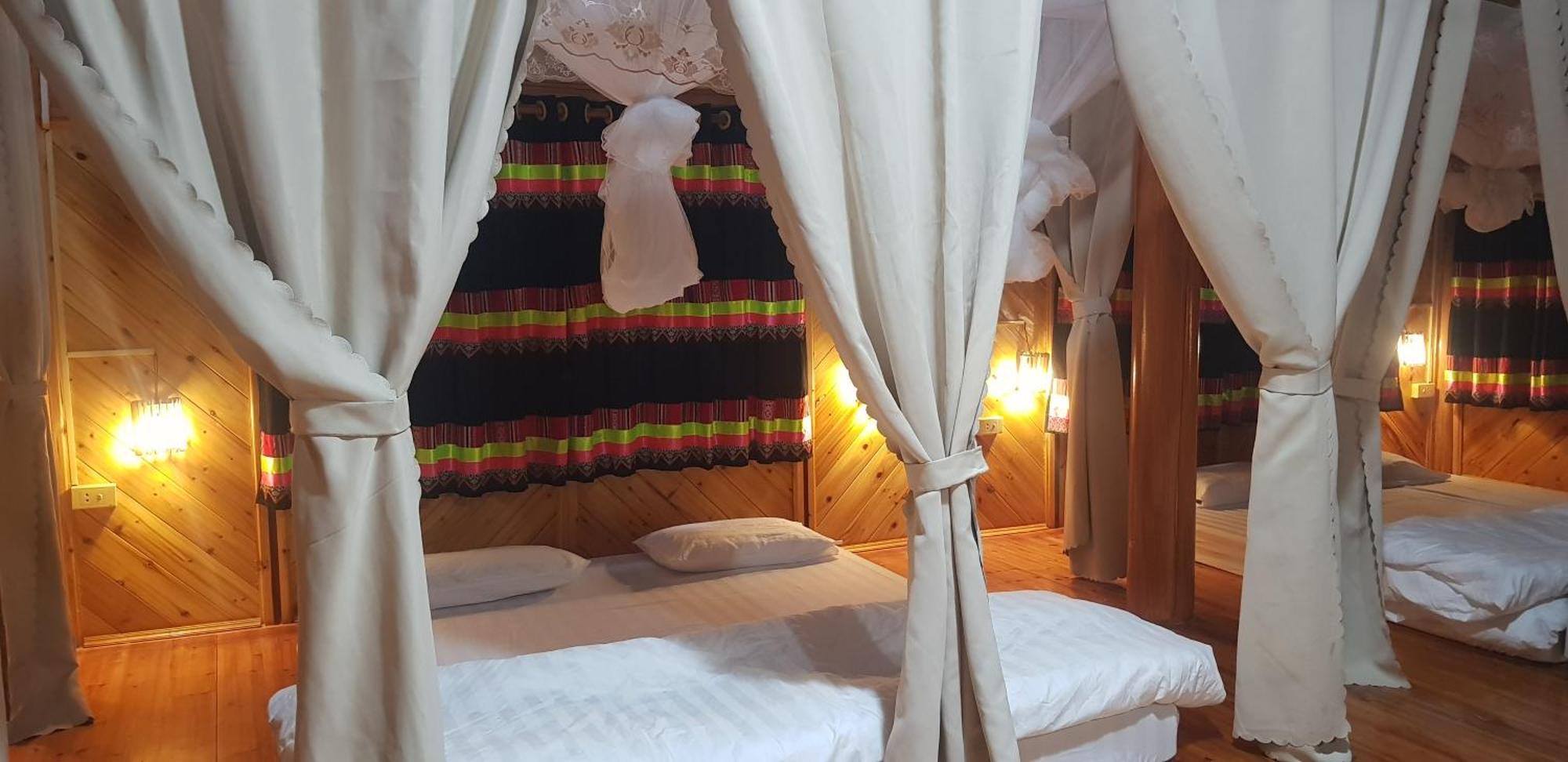 Bac Ha Threeland Homestay Dış mekan fotoğraf