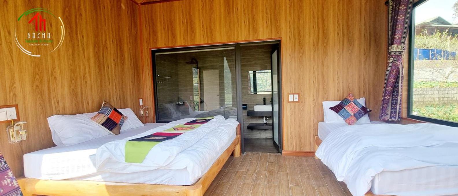 Bac Ha Threeland Homestay Dış mekan fotoğraf