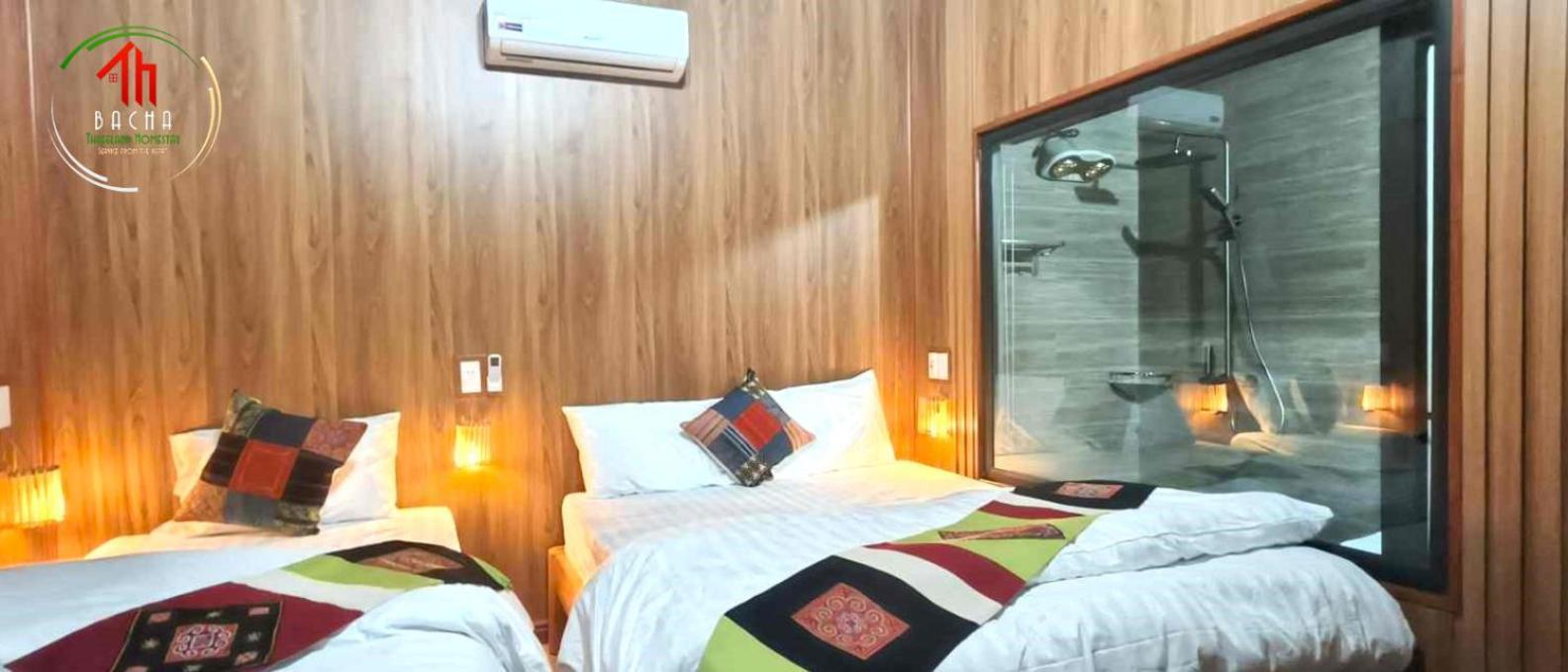 Bac Ha Threeland Homestay Dış mekan fotoğraf