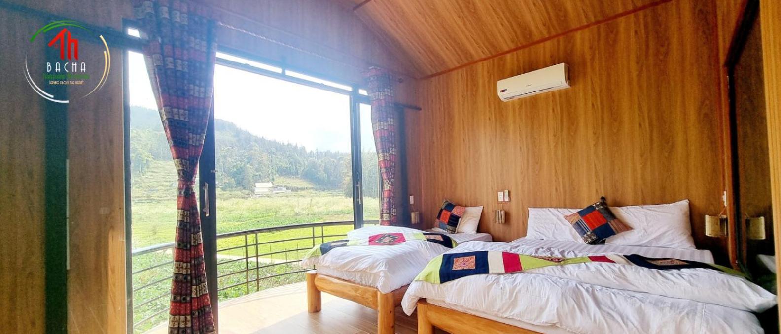 Bac Ha Threeland Homestay Dış mekan fotoğraf