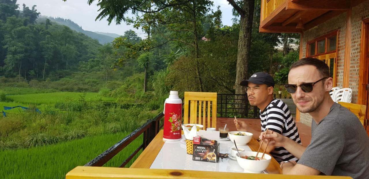 Bac Ha Threeland Homestay Dış mekan fotoğraf