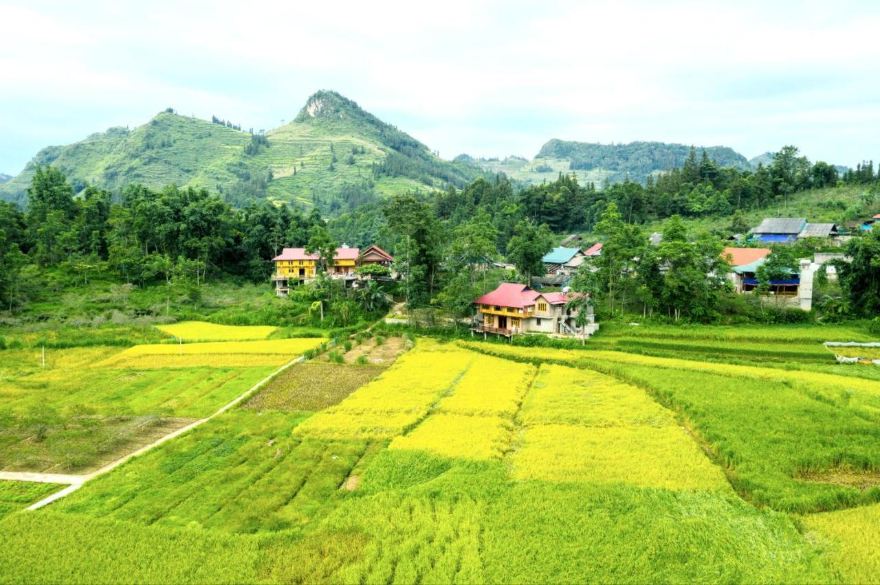 Bac Ha Threeland Homestay Dış mekan fotoğraf
